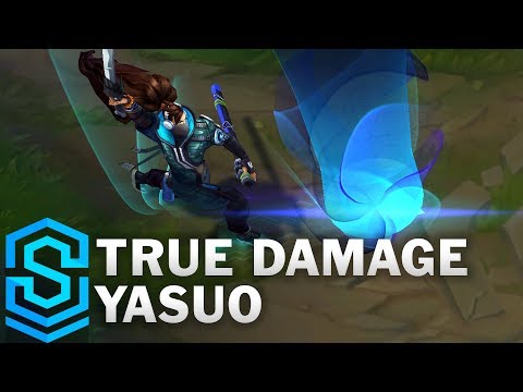 True Damage Yasuo Skin Spotlight - Pre-Release - League of Legends