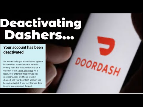 Doordash Drivers Are Getting Deactivated For Glitches