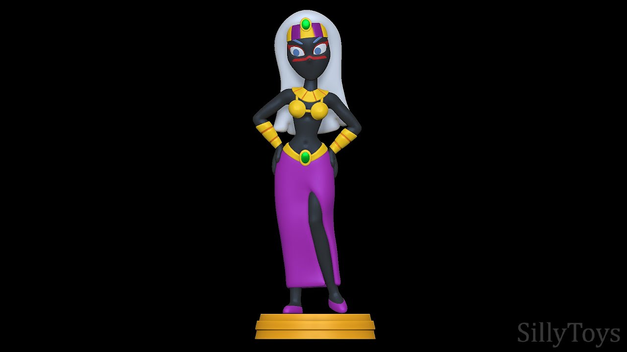 Queen Tyrahnee - Looney Tunes 3D Print Model