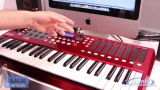 Video thumbnail for NEW Akai Pro MAX49 USB/MIDI Keyboard Controller (Winter 2012 NAMM Show) by Sonic Electronix