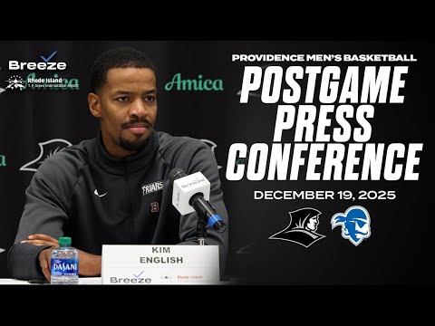 25.12.19 Providence MBB vs. Seton Hall Postgame Press Conference