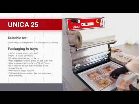VALKO UNICA 25 Védőgázas Tálcazárógép