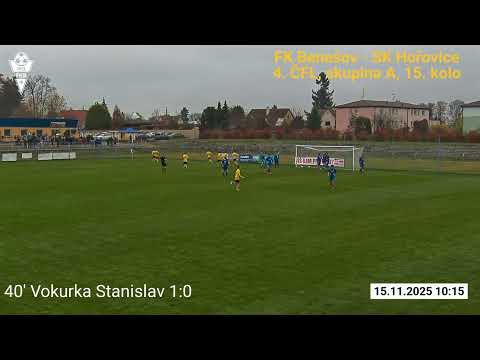 FK Benešov - SK Hořovice (gólový sestřih)