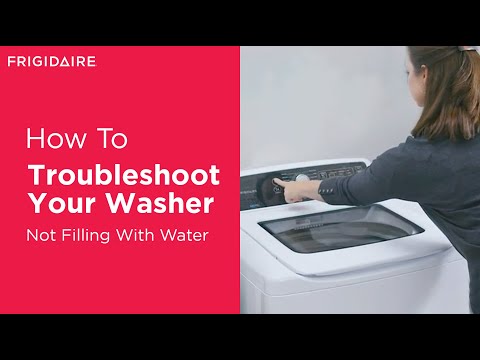 Troubleshooting Your Washer: Not Filling With Water