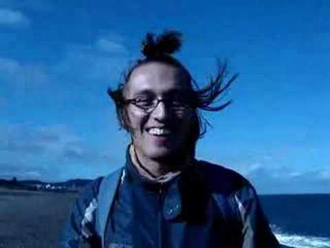 Gasi inhaling Helium Greystones