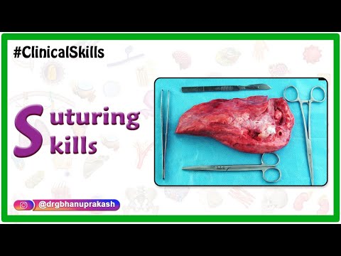 Suturing techniques : Basic surgical skills