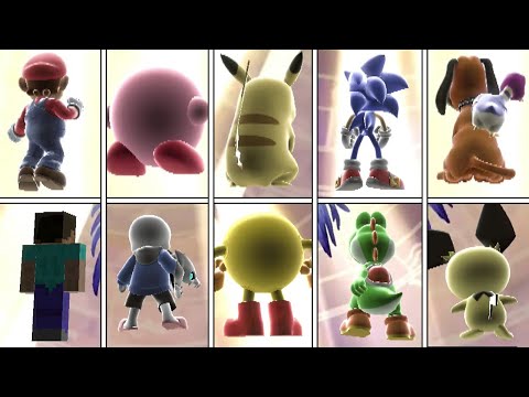 Sephiroth's FINAL SMASH "Supernova" On All Characters In Super Smash Bros Ultimate