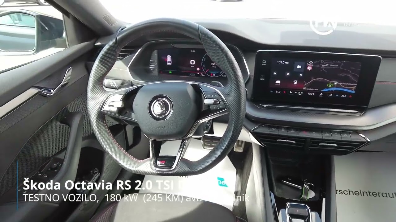 Škoda Octavia RS 2.0 TSI DSG - SLUŽBENO VOZILO