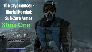 Skyrim SE Xbox One Mods|The Cryomancer - Mortal Kombat Sub-Zero Armor