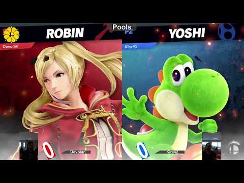TrøndeLAN Ultimate Pools: Devolan (Robin) vs Kire42 (Yoshi)