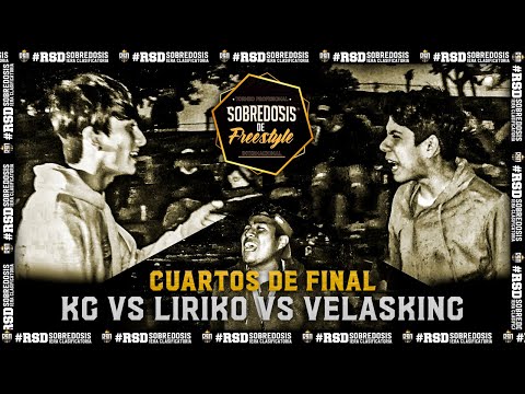 KG VS LIRIKO VS VELASKING (CUARTOS) // FECHA #2 SOBREDOSIS DE FREESTYLE X RAPSODIA