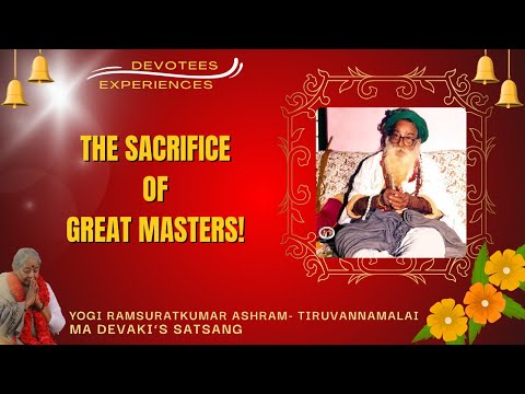#492- The Sacrifice of Great Masters! | Remembering Jesus | Yogi Ramsuratkumar| Ma Devaki | 25-12-21