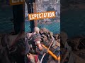 Expectation Vs Reality: God Of War Ragnarok Chest Smash #shorts