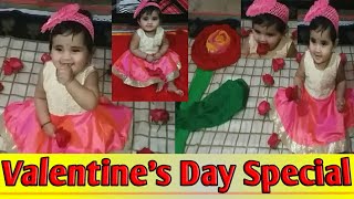 Valentines Day Baby Photoshoot | Rose Day | Chocolate Day | Teddy Day | Kiss Day | Valentine Special