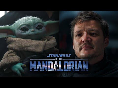 Grogu says Goodbye to Din Djarin (The Mandalorian Season 2 Finale) (Sad)