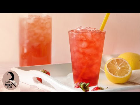 Strawberry Lemonade Recipe | Delicious Drinks