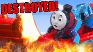 Thomas Toys Getting Destroyed