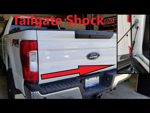 How to install a tailgate assist shock