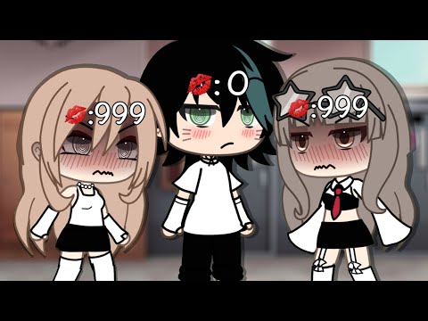 BOTH WANT HIS FIRST KISS! | #gacha