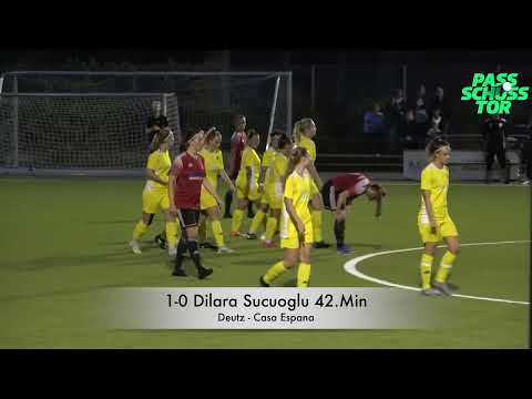 Sportvereinigung Deutz 05 - Ideal Casa de Espana Frauen Kreispokal Köln | Pass Schuss Tor