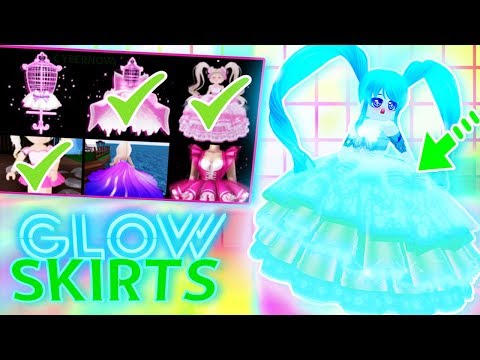 HOW TO GET A GLOWING SKIRT! Glow from HEAD to TOE in Royale High!