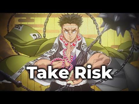 Non puoi vincere senza correre rischi.