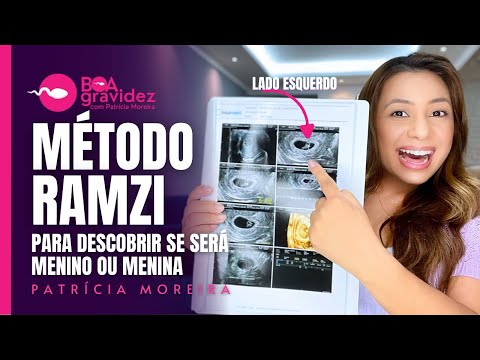 MÉTODO RAMZI: Descubra o Sexo do Bebê entre 6 a 8 semanas no ultrassom
