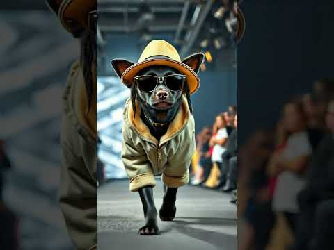 " Cute Animals walks the Runway Like a Icon!" #cute#cool#runway #fashion #viral#shorts#