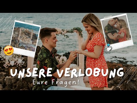 Unsere VERLOBUNG 💍😍 Q&A + Verlobungsvideo | Hans&Wika