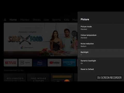 How to do slow & high brightness in mi tv