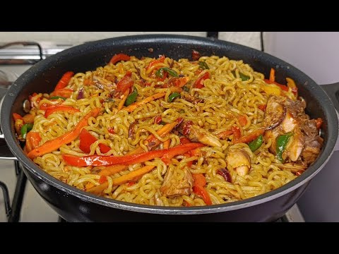 How to make Instant Noodles Stir Fry. Every one loved it.