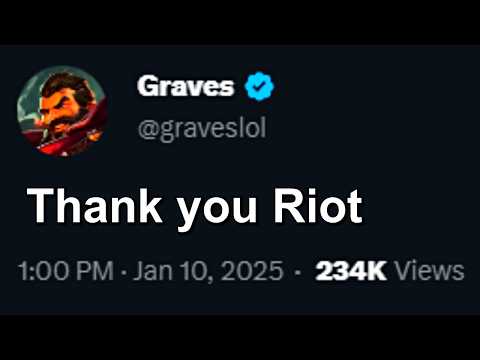 Graves is kinda broken right now
