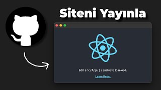 GitHub Pages ile Web Siteni Yayınla (HTML, React, Vue, ...) (Ücretsiz)