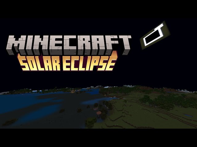 Solar Eclipse 2024 Texturepack Minecraft Texture Pack