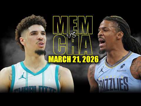 샬럿 VS 멤피스 NBA 스포츠 하이라이트