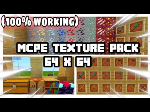 Bro Mrx YT -  How to put a texture pack 64x64 |  Minecraft pe