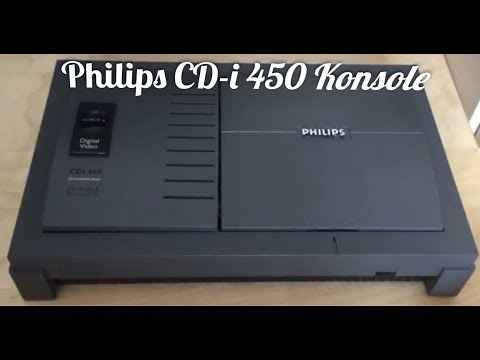 (RP) #1 Philips CD-i Konsole - Teil 1 - Gerät CDI 450, Zubehör und Spiele  (deutsch)