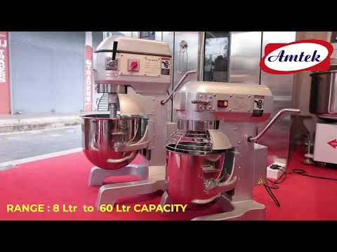 Electronic Planetary Mixer - Amtek Bakery Equipments