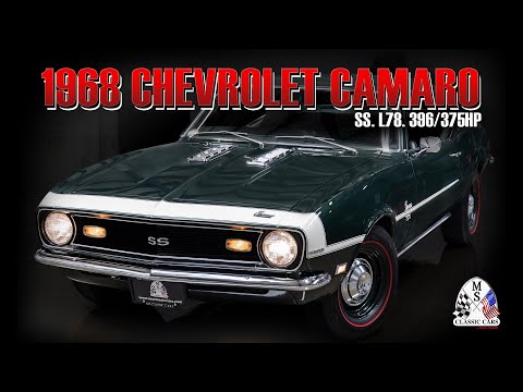 1968 Chevrolet Camaro (CC-1448528) for sale in Seekonk, Massachusetts
