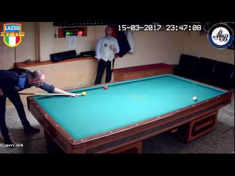 Mencarelli vs Potalivo - Gara Interregionale 1/2/3 Cat. CSB Martino's Billiards (LT) 14/18Mar2017