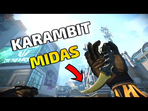 THE KARAMBIT MIDAS IS IN THE SHOP! (Warface Breakout)