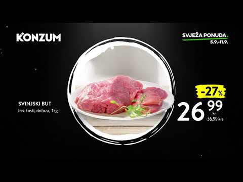 Konzum svježa ponuda 5.9. - 11.9.