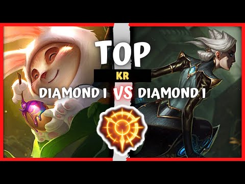 Korean Diamond Teemo Top vs Camille - Preseason S11