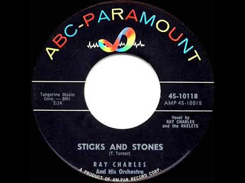 1960 HITS ARCHIVE: Sticks And Stones - Ray Charles