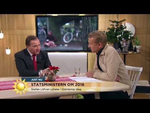 Stefan Löfven öppnar för tiggerilicens - Nyhetsmorgon (TV4)
