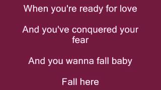 Rascal Flatts- Fall Here Lyrics