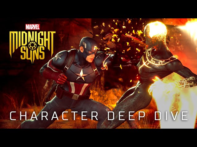 Marvel's Midnight Suns gameplay showcases America's ass