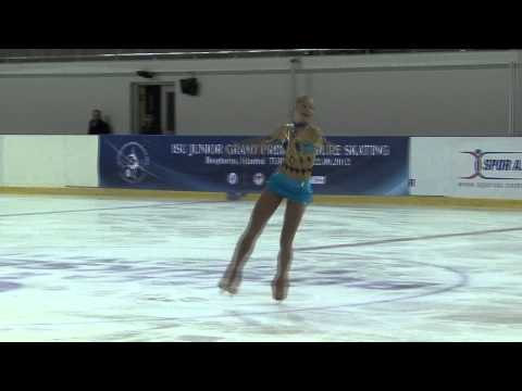 7 Anna AFONKINA (BUL) - ISU JGP Istanbul 2012 Junior Ladies Short Program