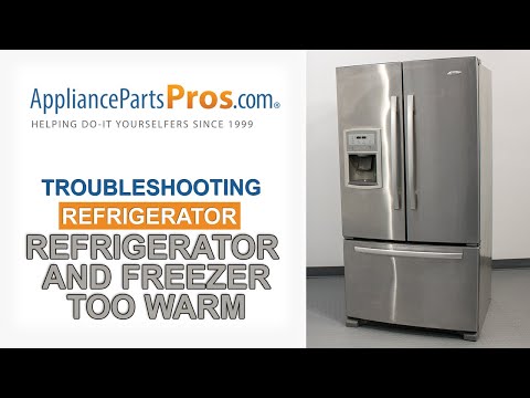 Troubleshooting Refrigerator and Freezer Too Warm APPVID003286