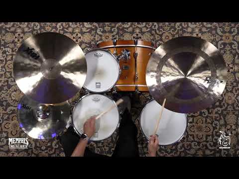 Sabian 21" HHX 3 Point Ride Cymbal - Brilliant - 2613g (12118XBJD-1063025V)